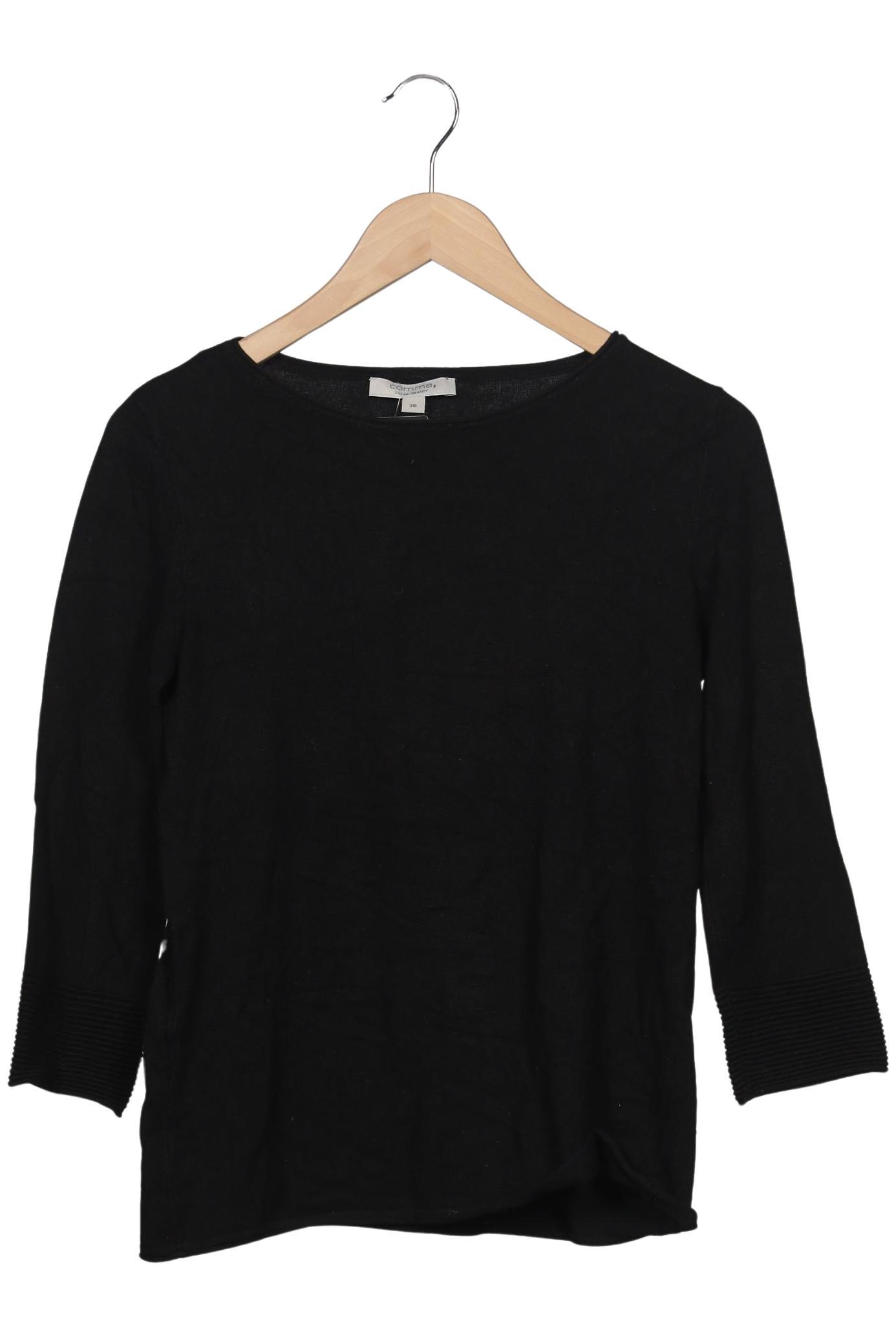 

Comma Damen Pullover, schwarz, Gr. 36