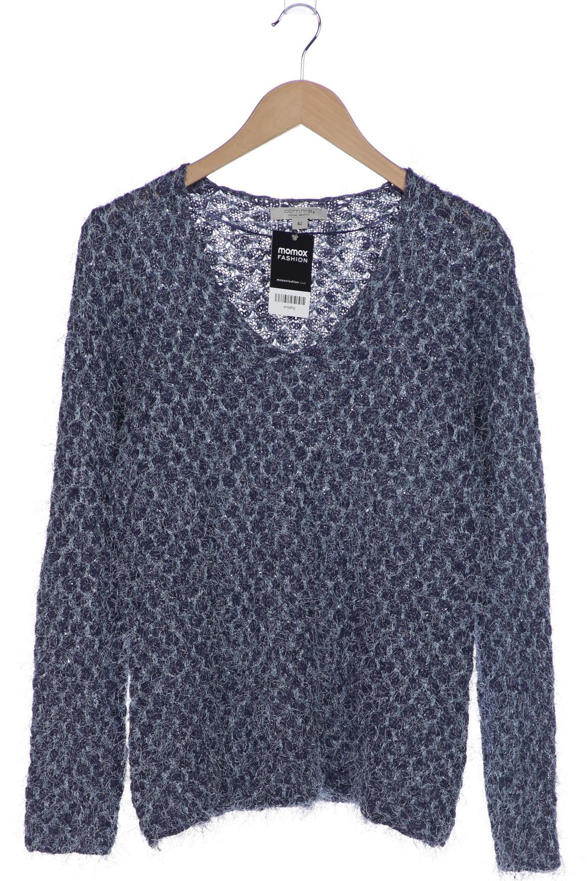 

Comma Damen Pullover, marineblau, Gr. 42