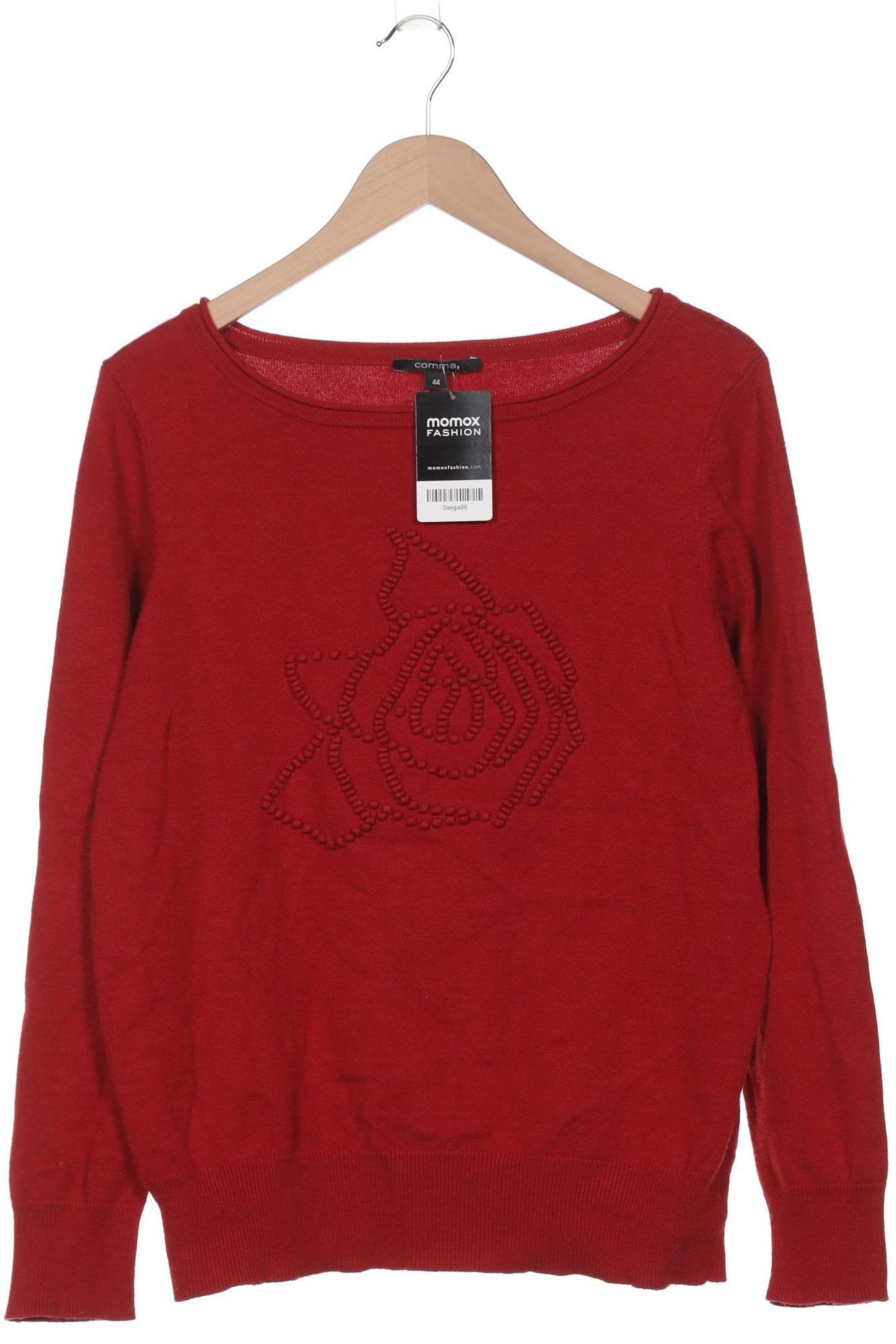 

Comma Damen Pullover, rot, Gr. 44