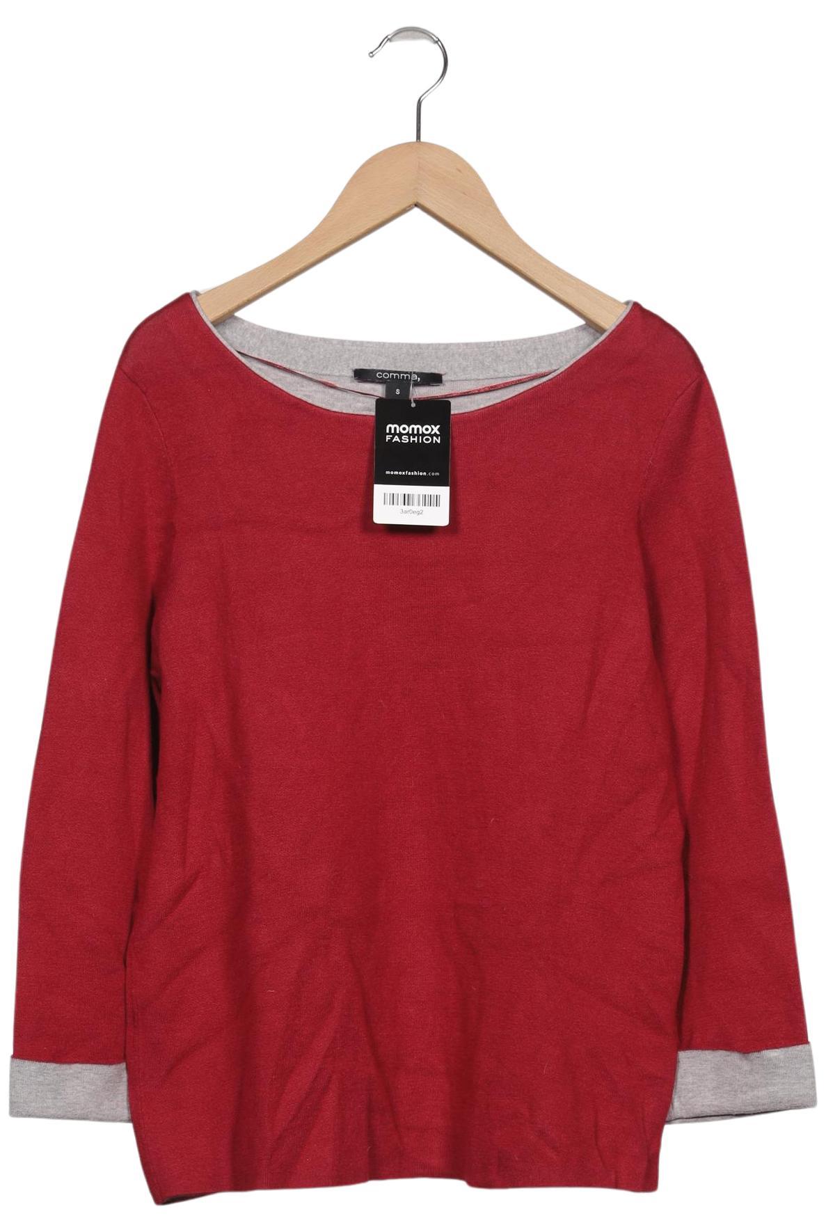

Comma Damen Pullover, rot, Gr. 36