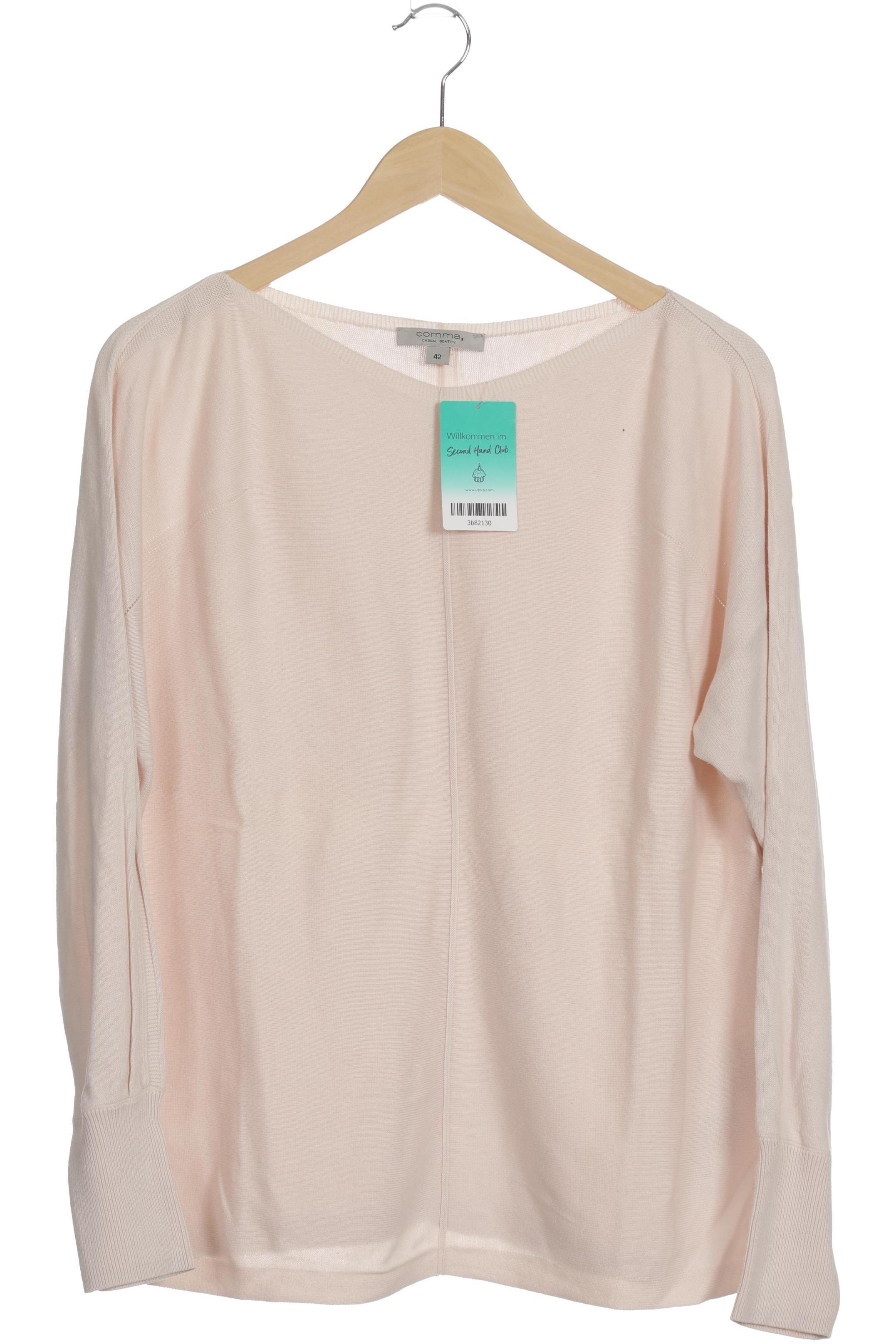 

Comma Damen Pullover, beige, Gr. 42