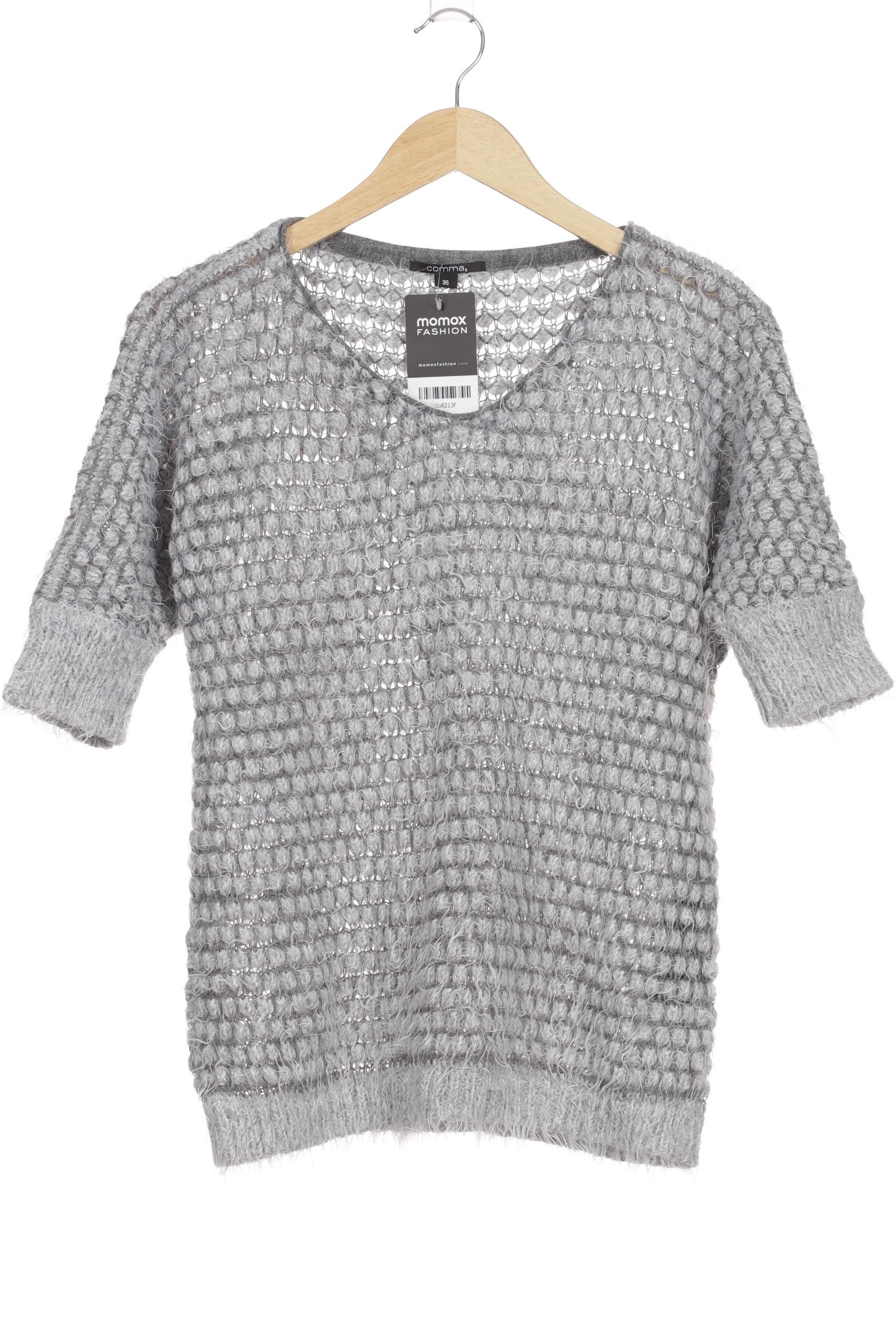 

Comma Damen Pullover, grau, Gr. 36