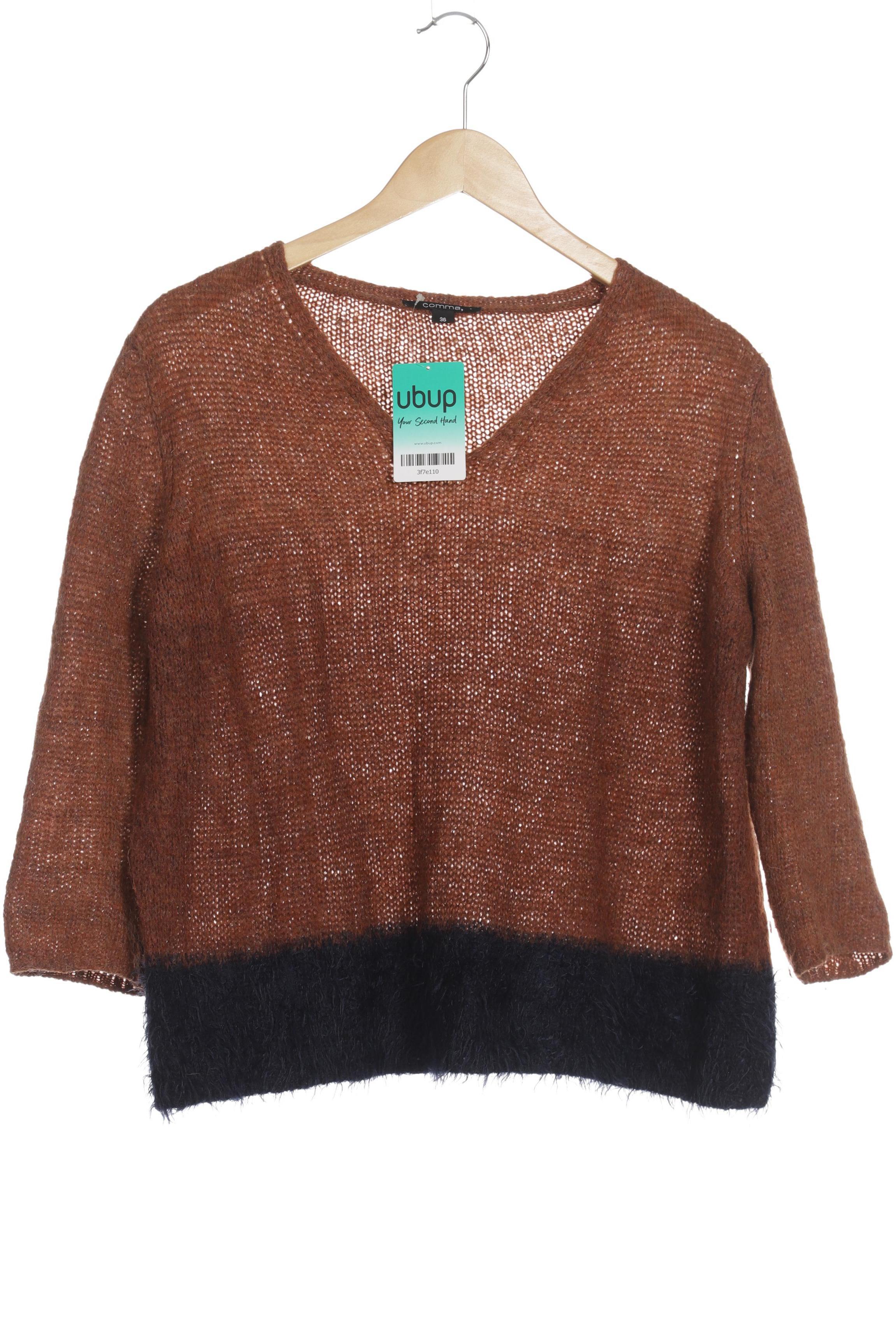 

Comma Damen Pullover, braun, Gr. 36