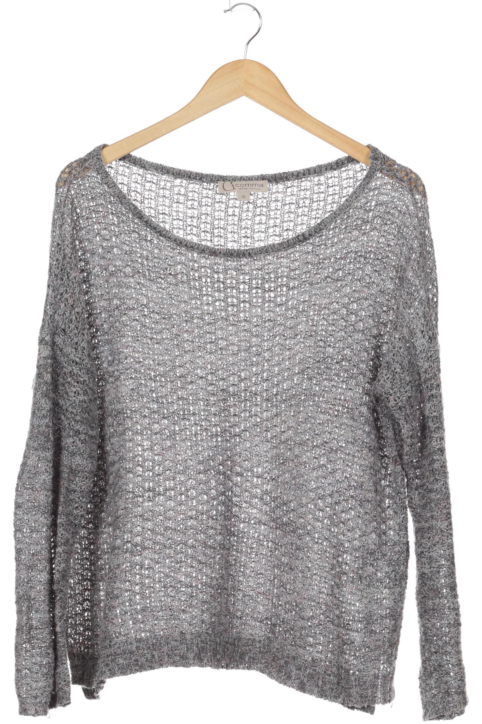 

Comma Damen Pullover, grau, Gr. 38