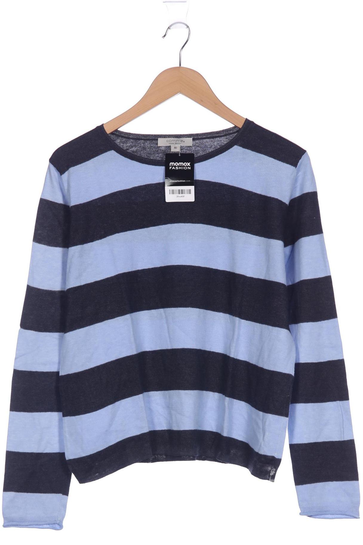 

Comma Damen Pullover, blau, Gr. 40