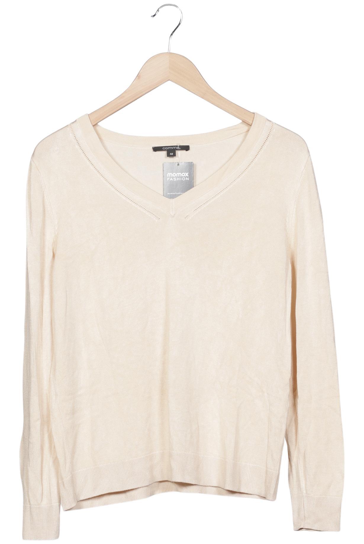 

Comma Damen Pullover, cremeweiß, Gr. 42