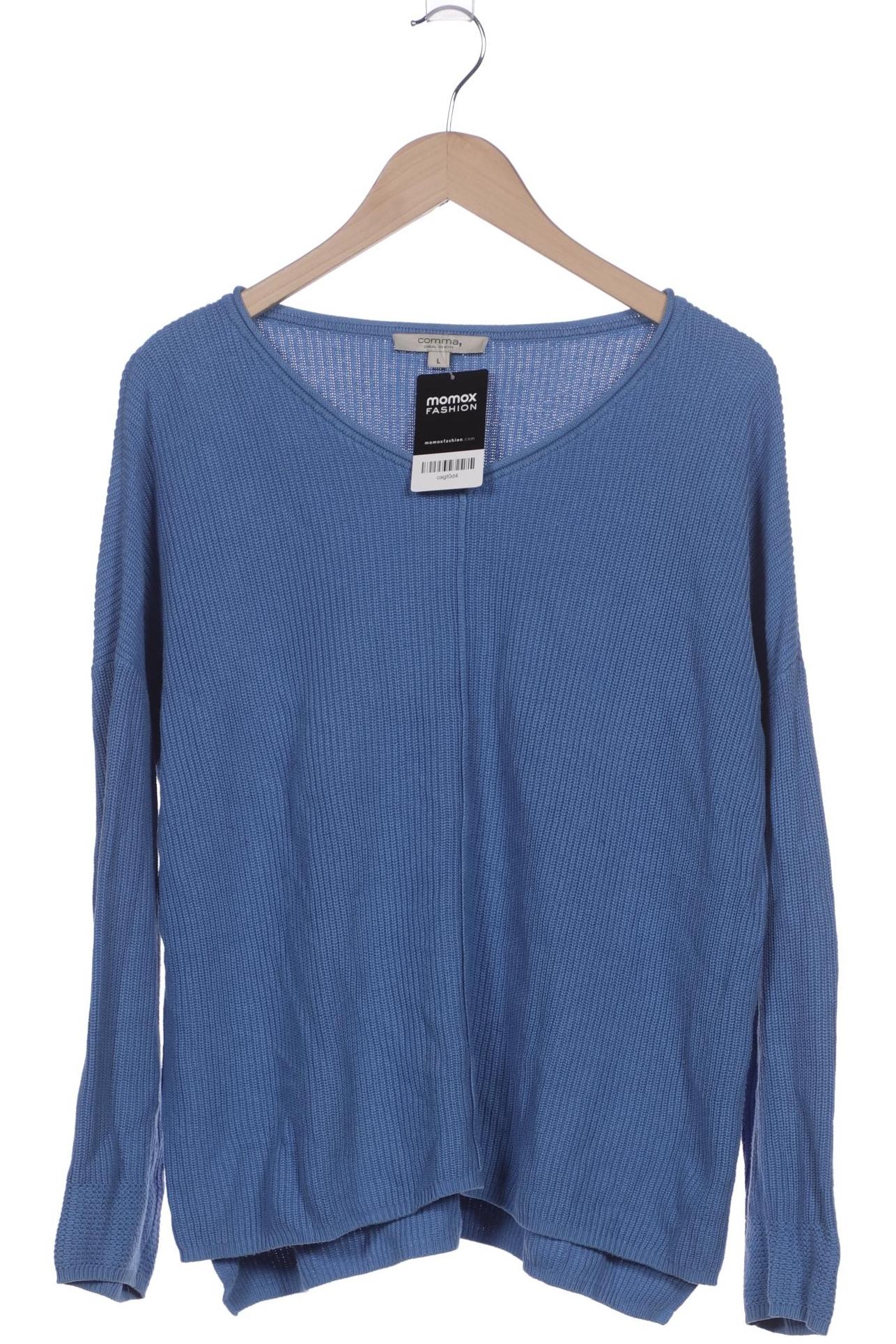 

Comma Damen Pullover, blau, Gr. 42