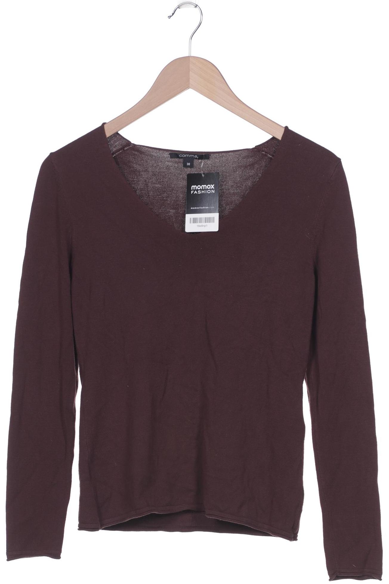 

Comma Damen Pullover, bordeaux, Gr. 38