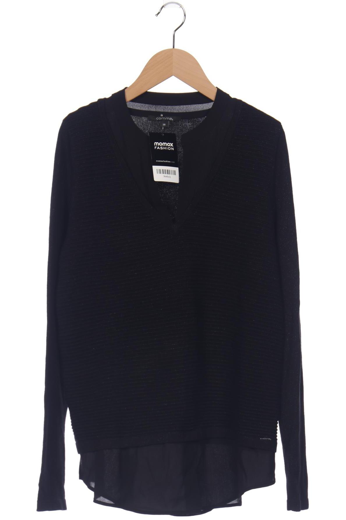 

Comma Damen Pullover, schwarz