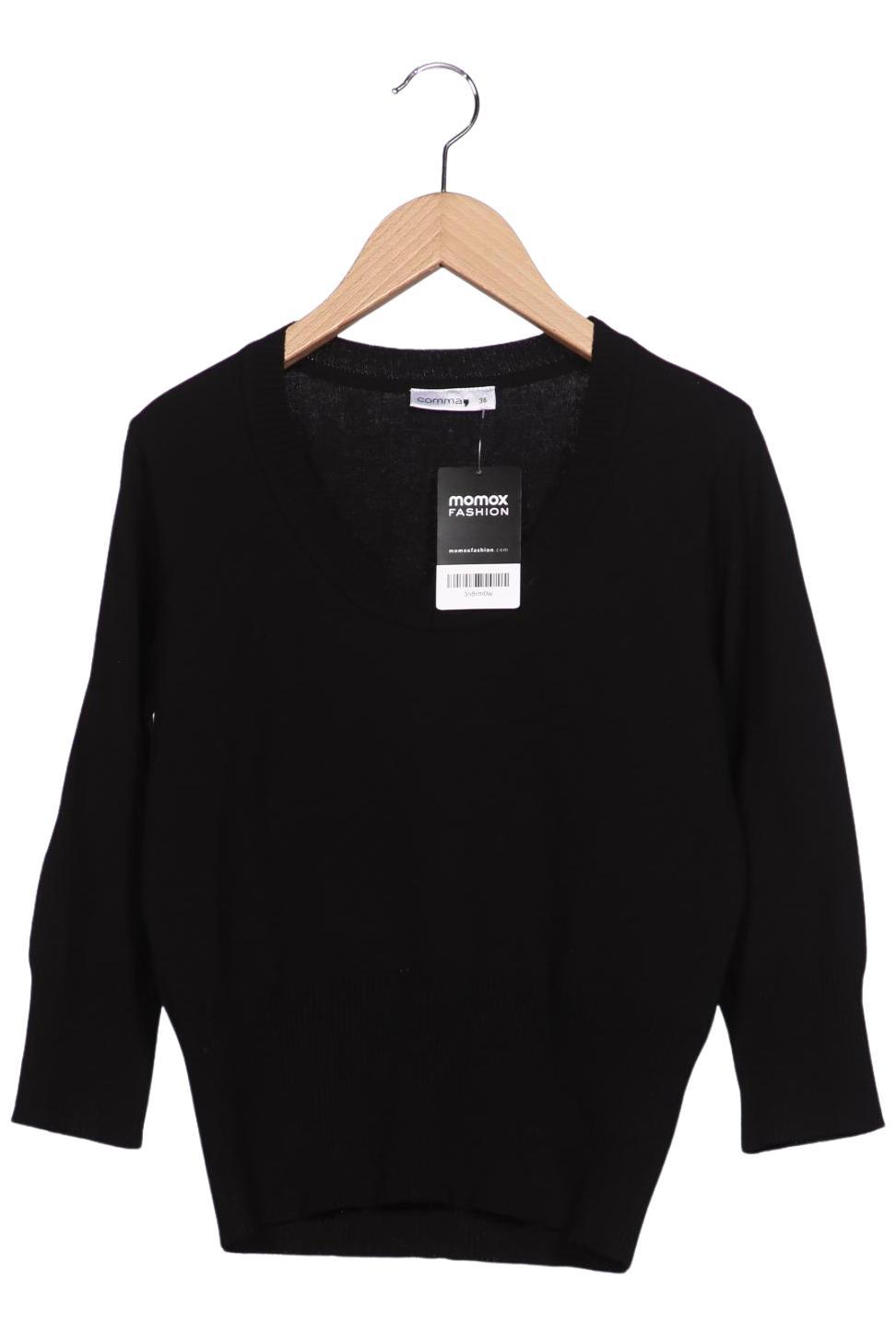 

Comma Damen Pullover, schwarz, Gr. 36