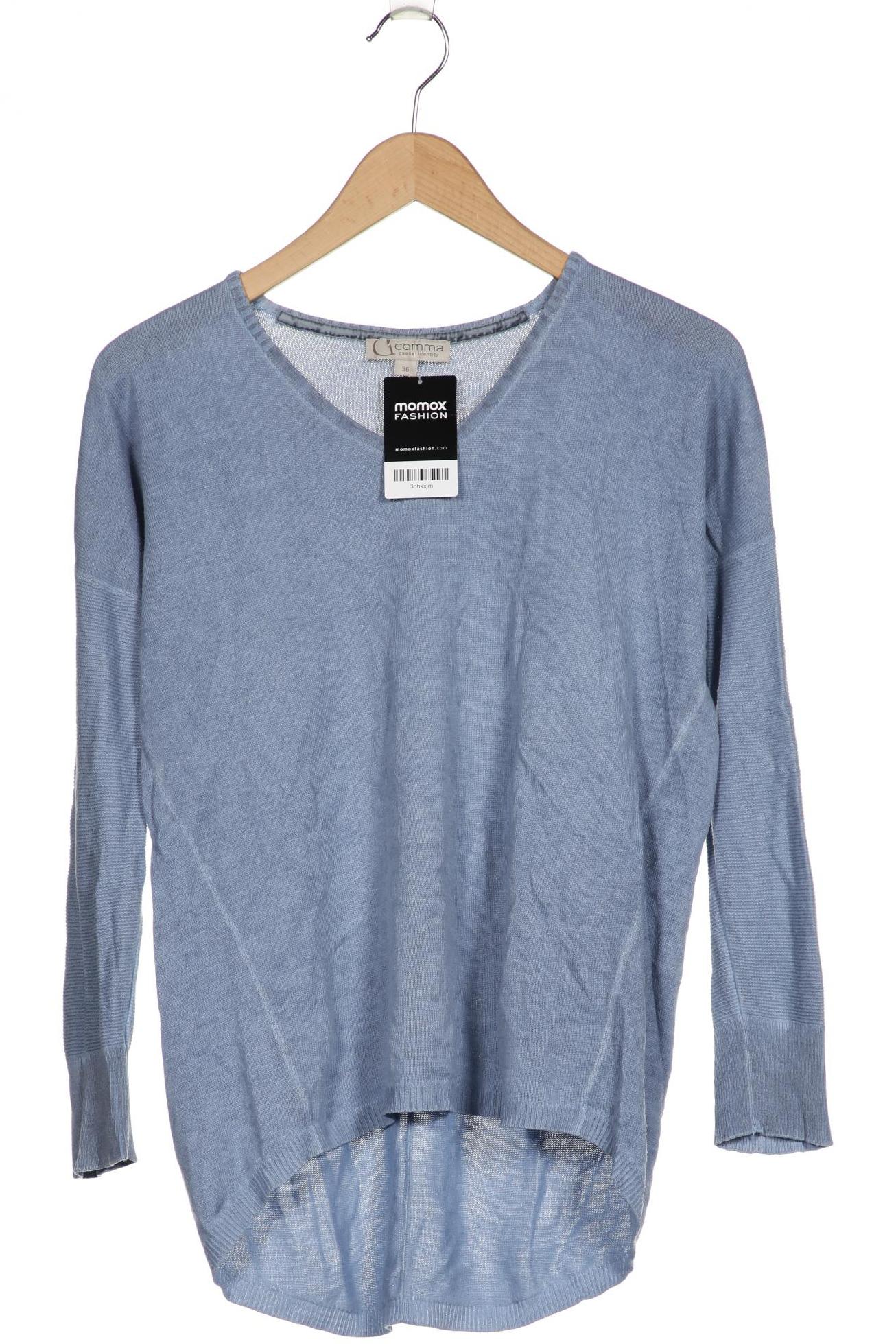 

Comma Damen Pullover, hellblau