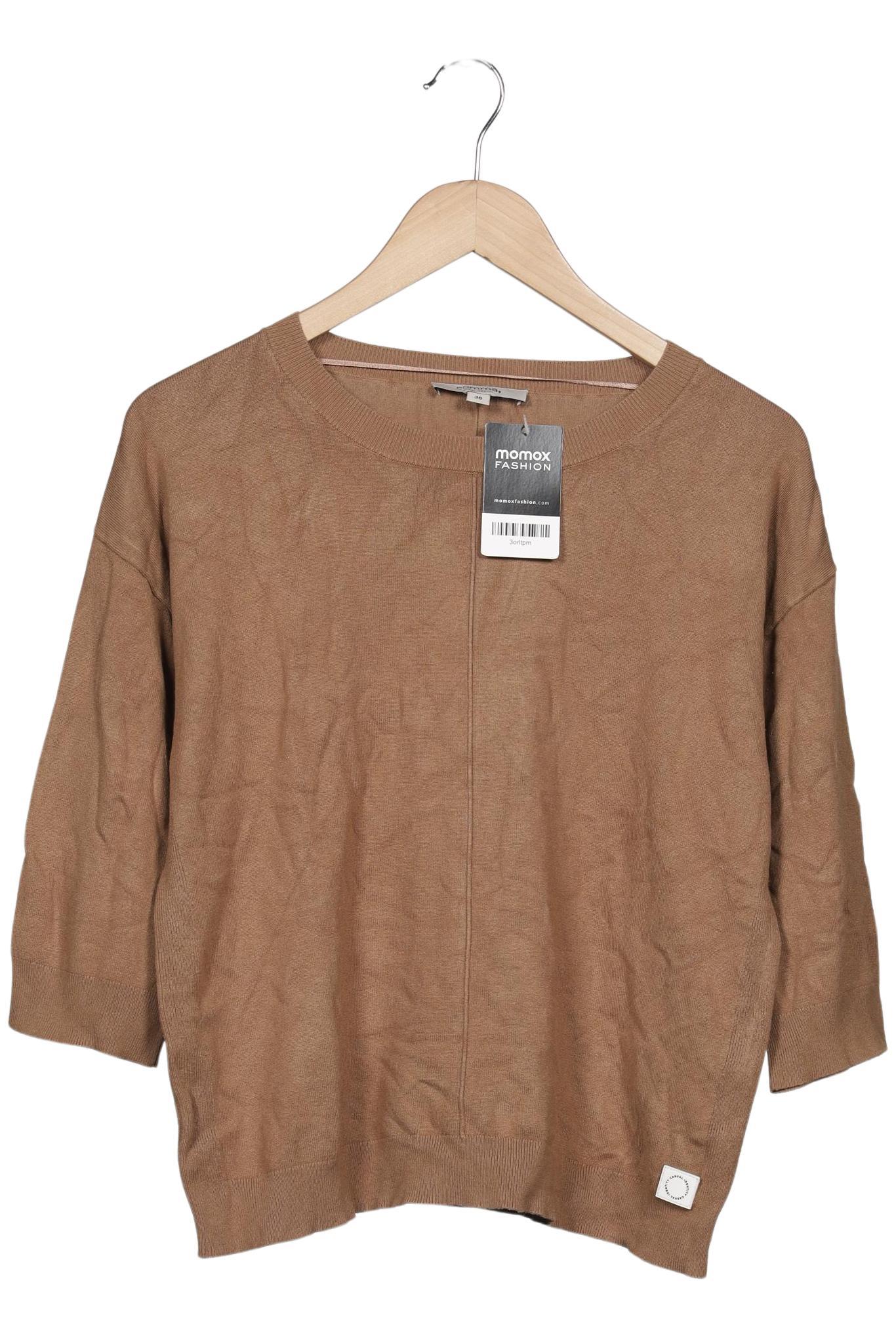 

Comma Damen Pullover, beige, Gr. 36