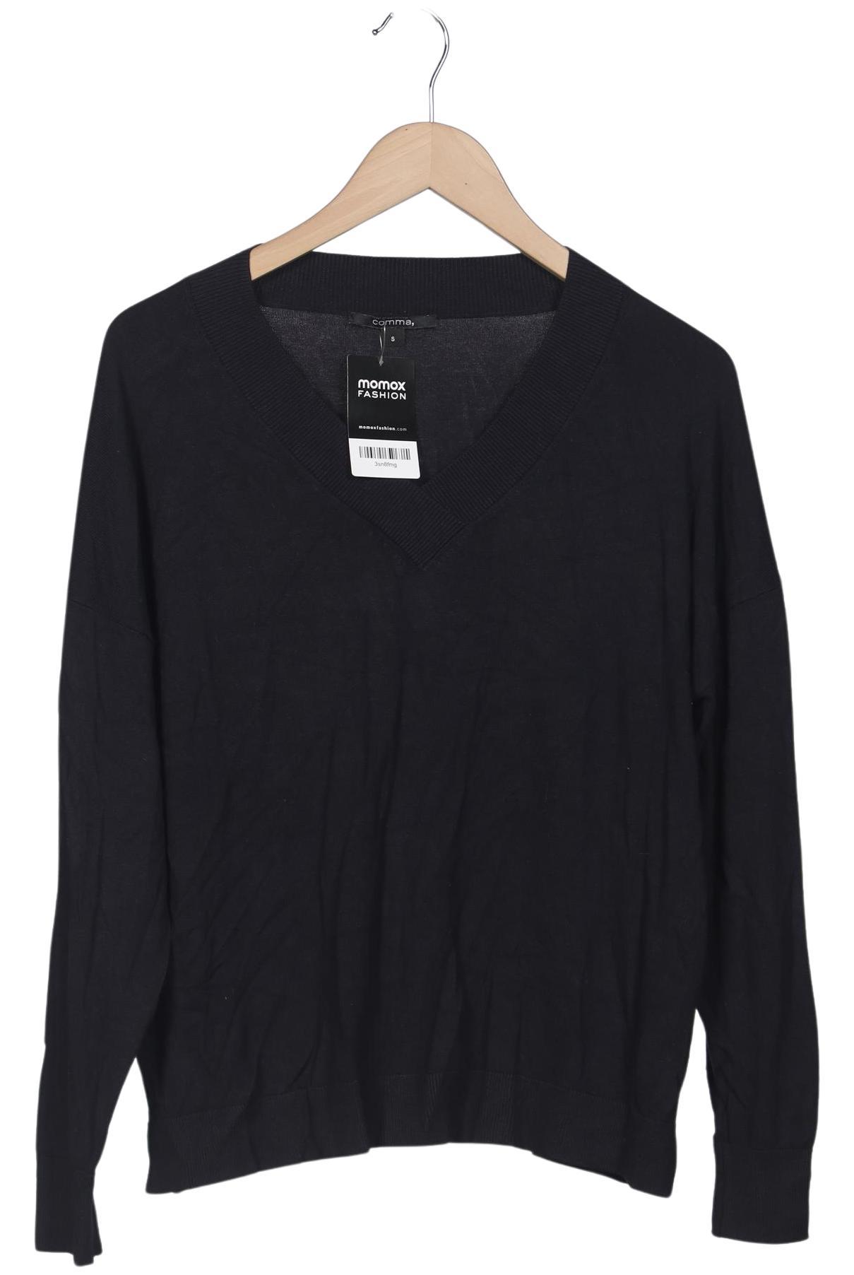 

Comma Damen Pullover, marineblau, Gr. 36