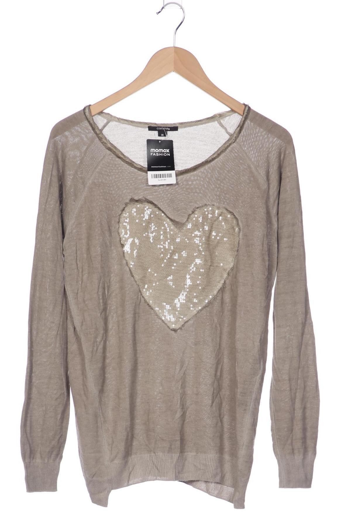 

Comma Damen Pullover, braun, Gr. 36