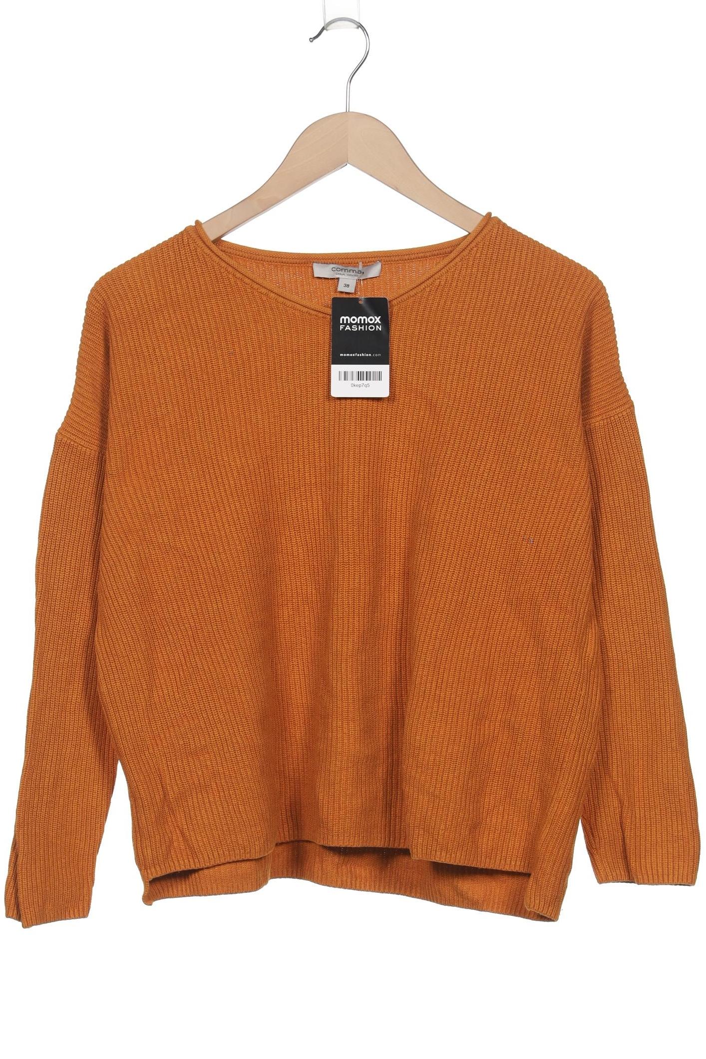 

Comma Damen Pullover, orange, Gr. 38