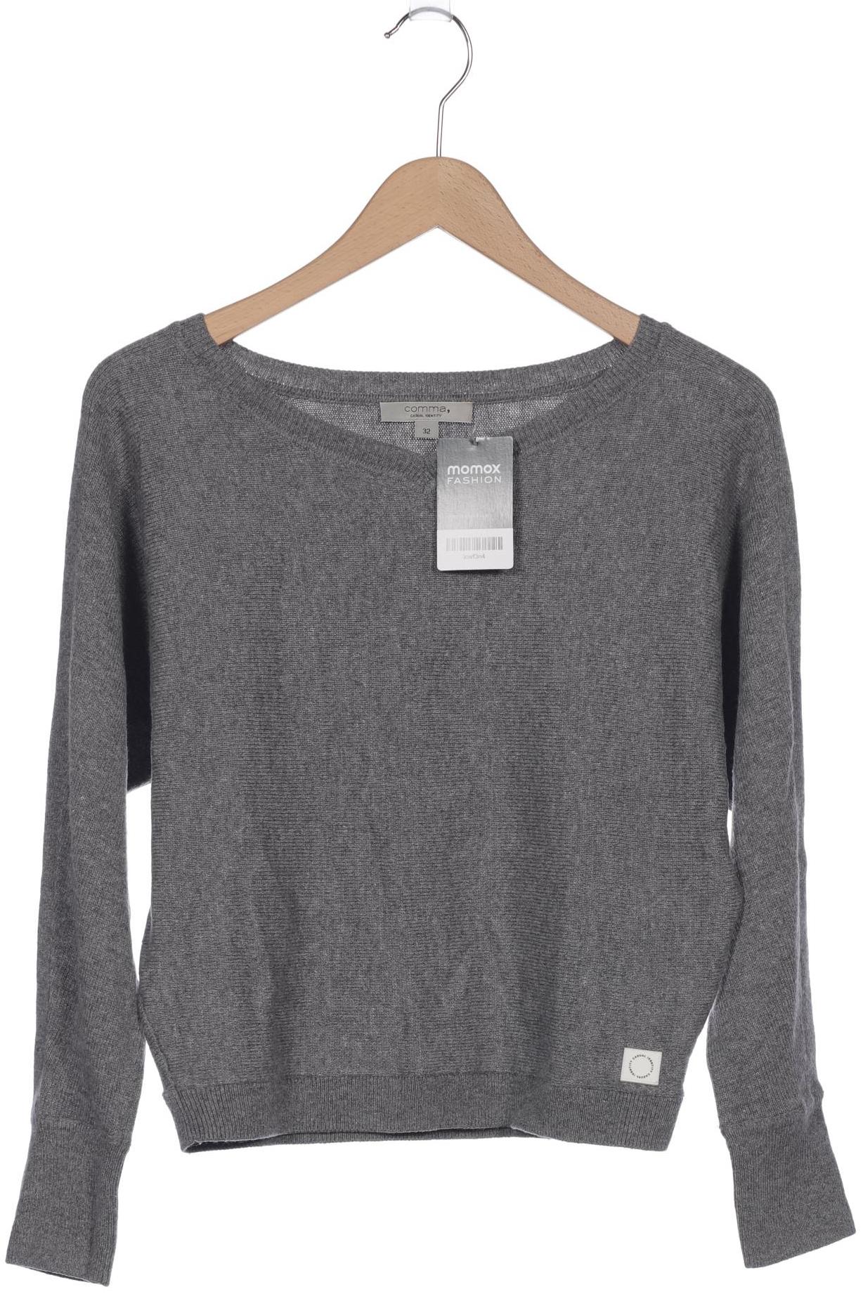 

Comma Damen Pullover, grau