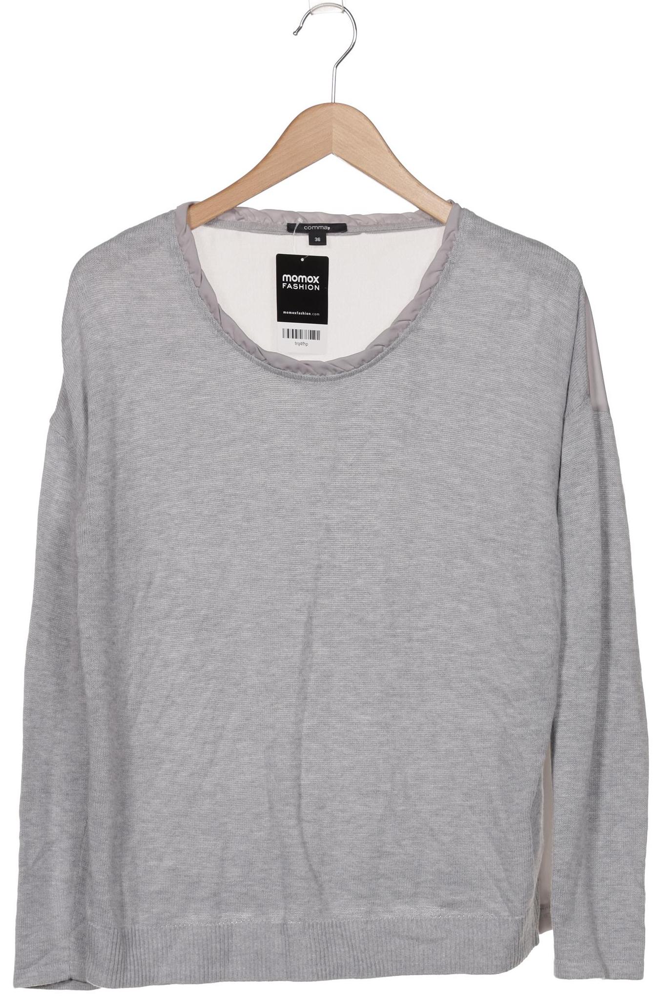 

Comma Damen Pullover, grau, Gr. 36