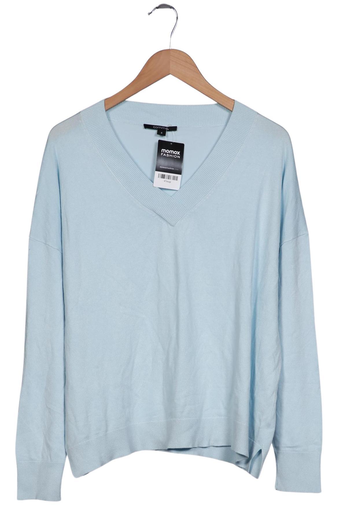 

Comma Damen Pullover, hellblau, Gr. 36