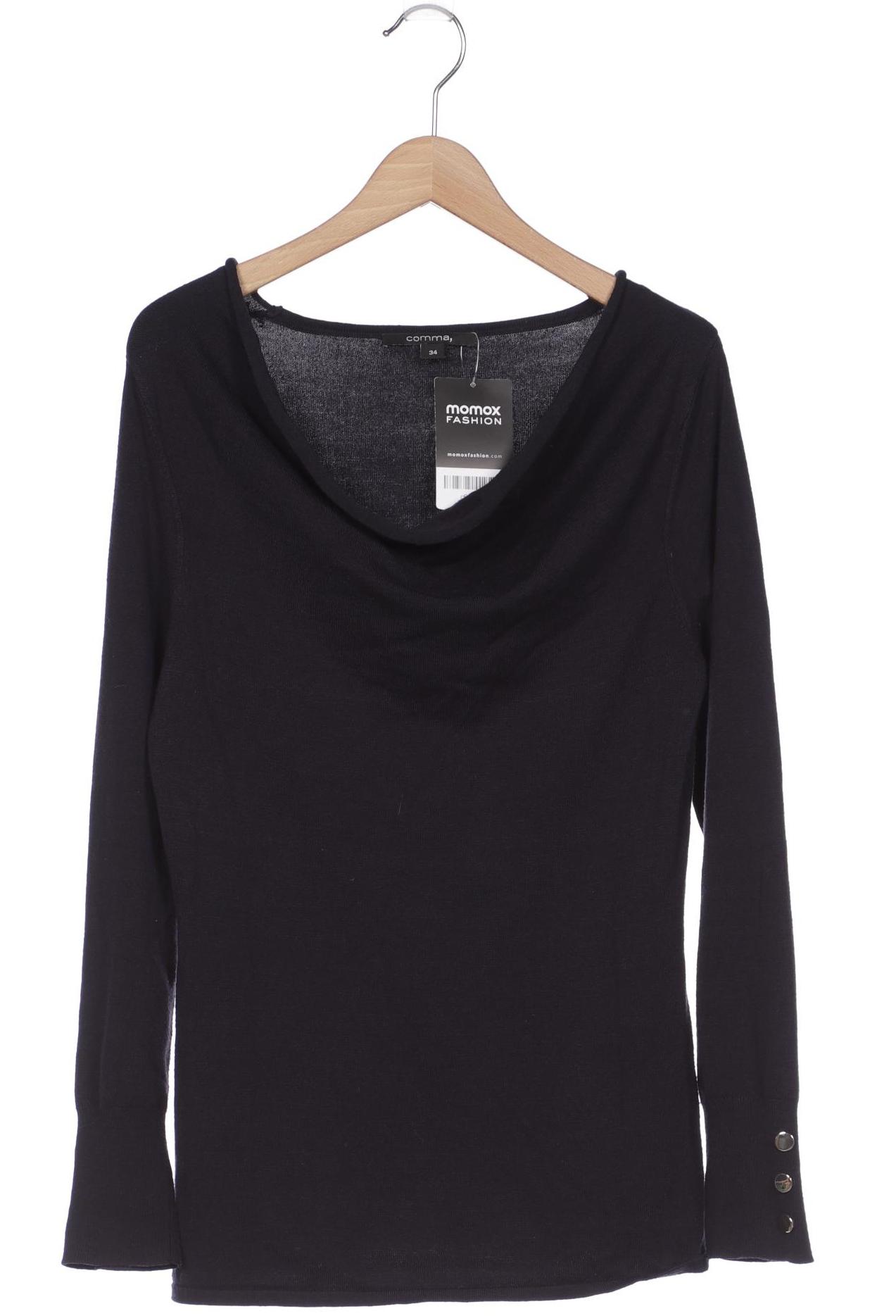 

Comma Damen Pullover, marineblau, Gr. 34
