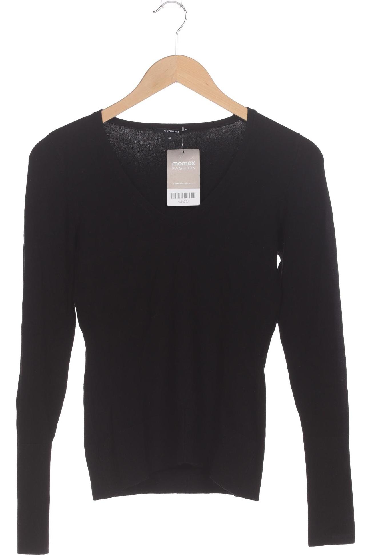 

Comma Damen Pullover, schwarz, Gr. 34