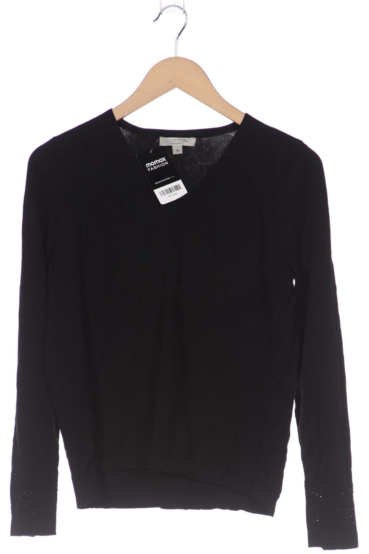 

Comma Damen Pullover, schwarz