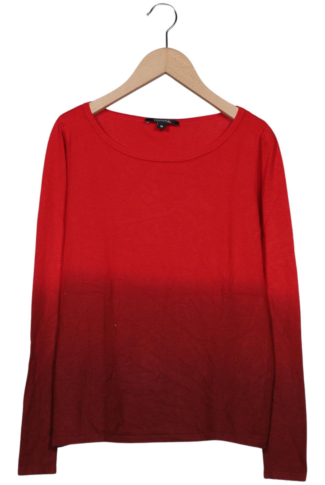 

Comma Damen Pullover, rot, Gr. 36
