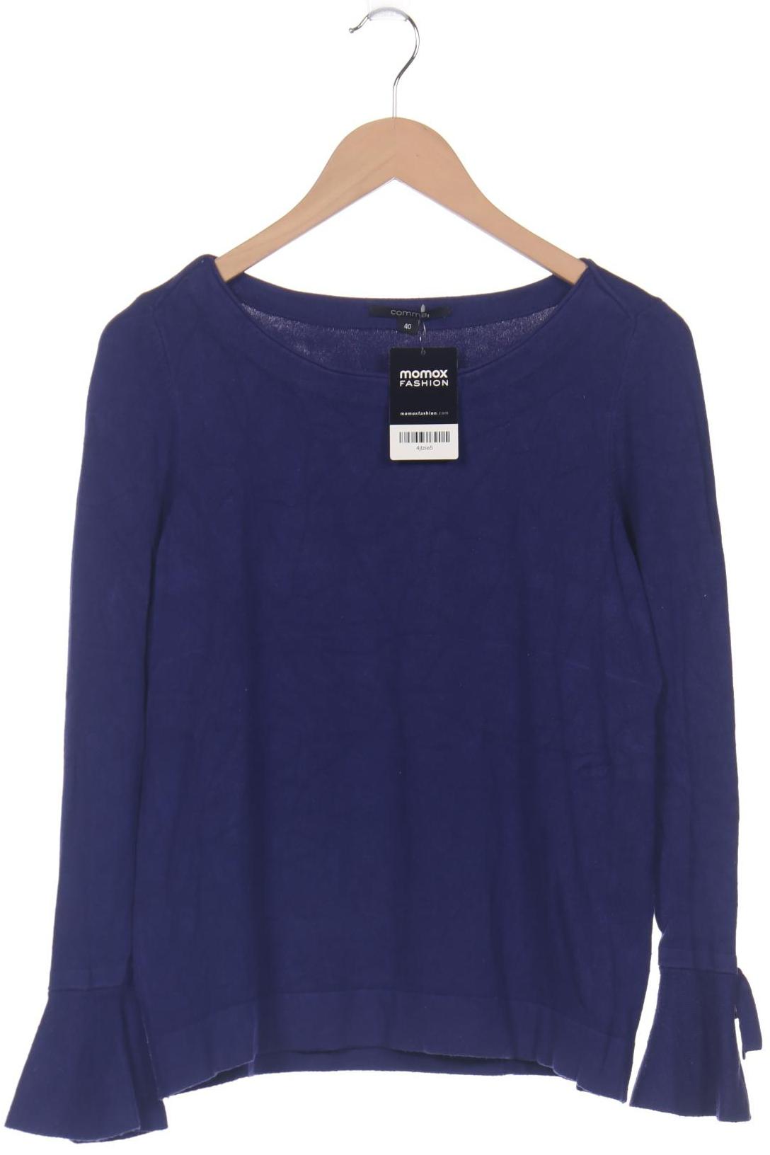 

Comma Damen Pullover, blau, Gr. 40