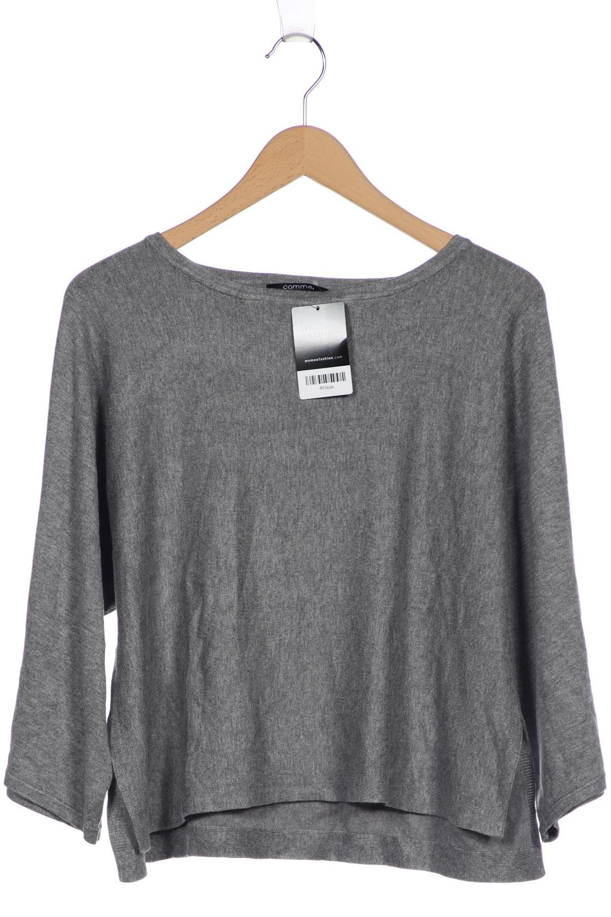 

Comma Damen Pullover, grau
