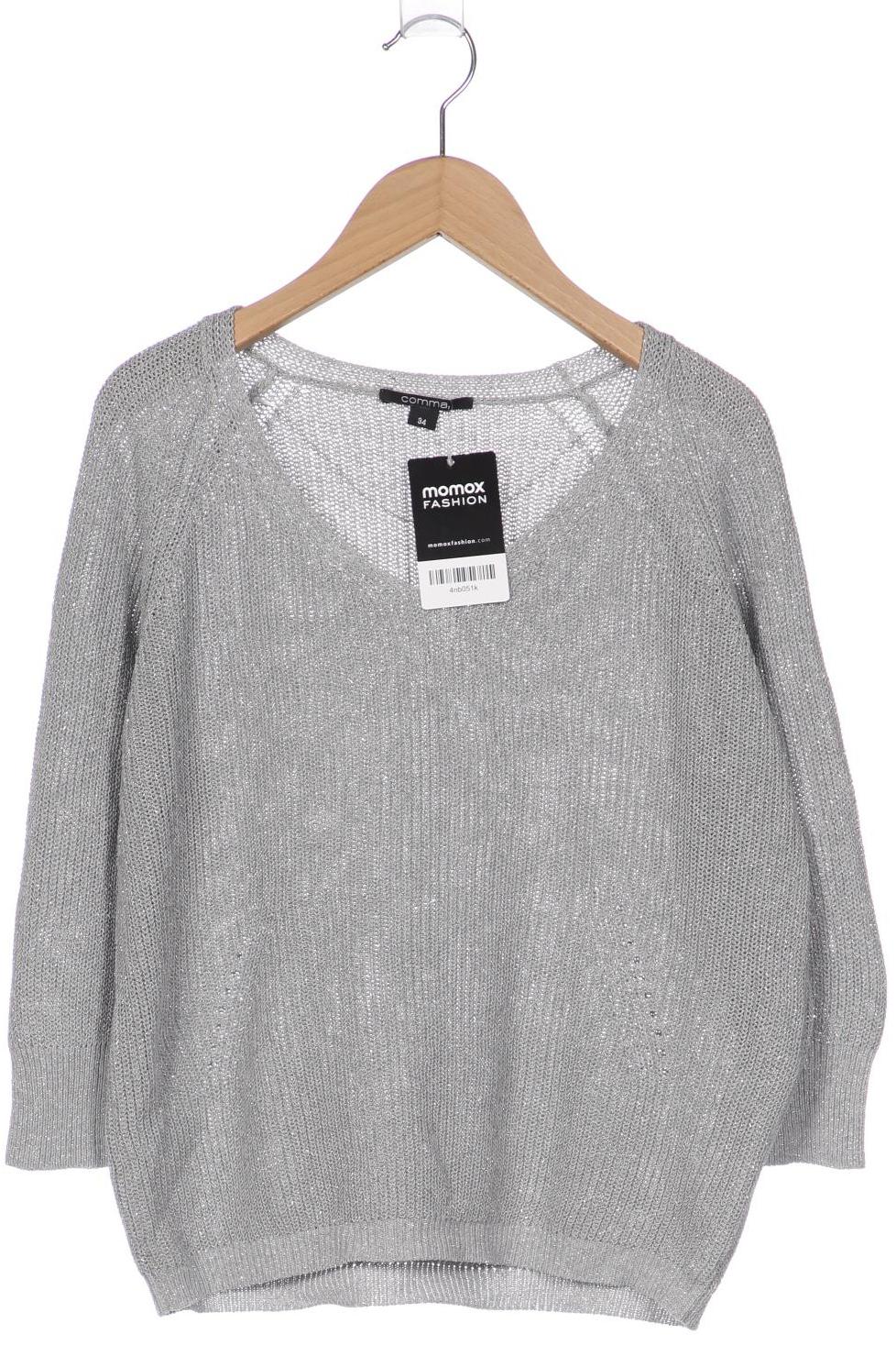 

Comma Damen Pullover, grau, Gr. 34