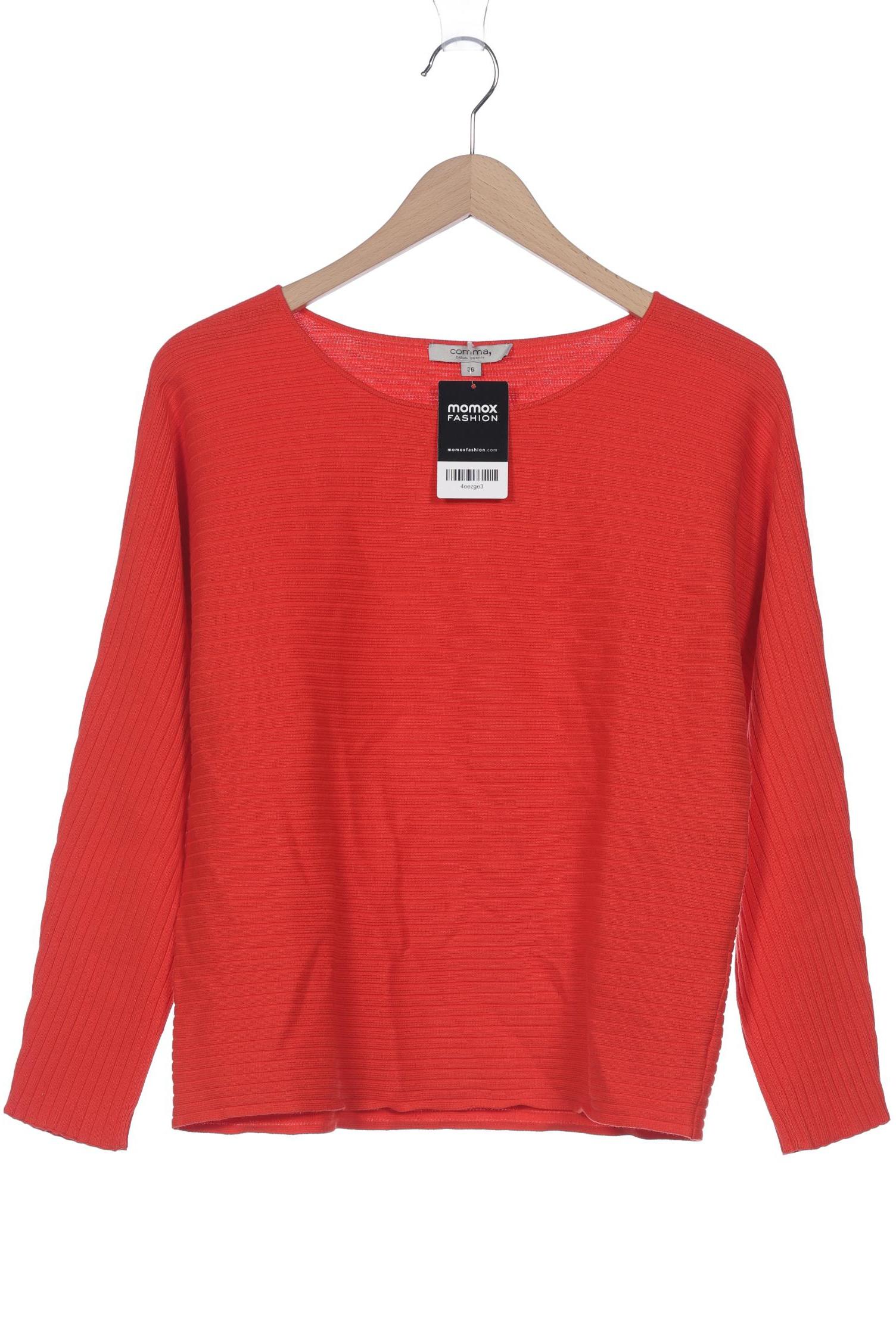 

Comma Damen Pullover, rot, Gr. 36