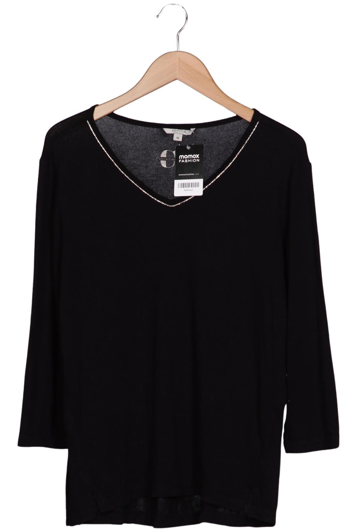 

Comma Damen Pullover, schwarz, Gr. 42