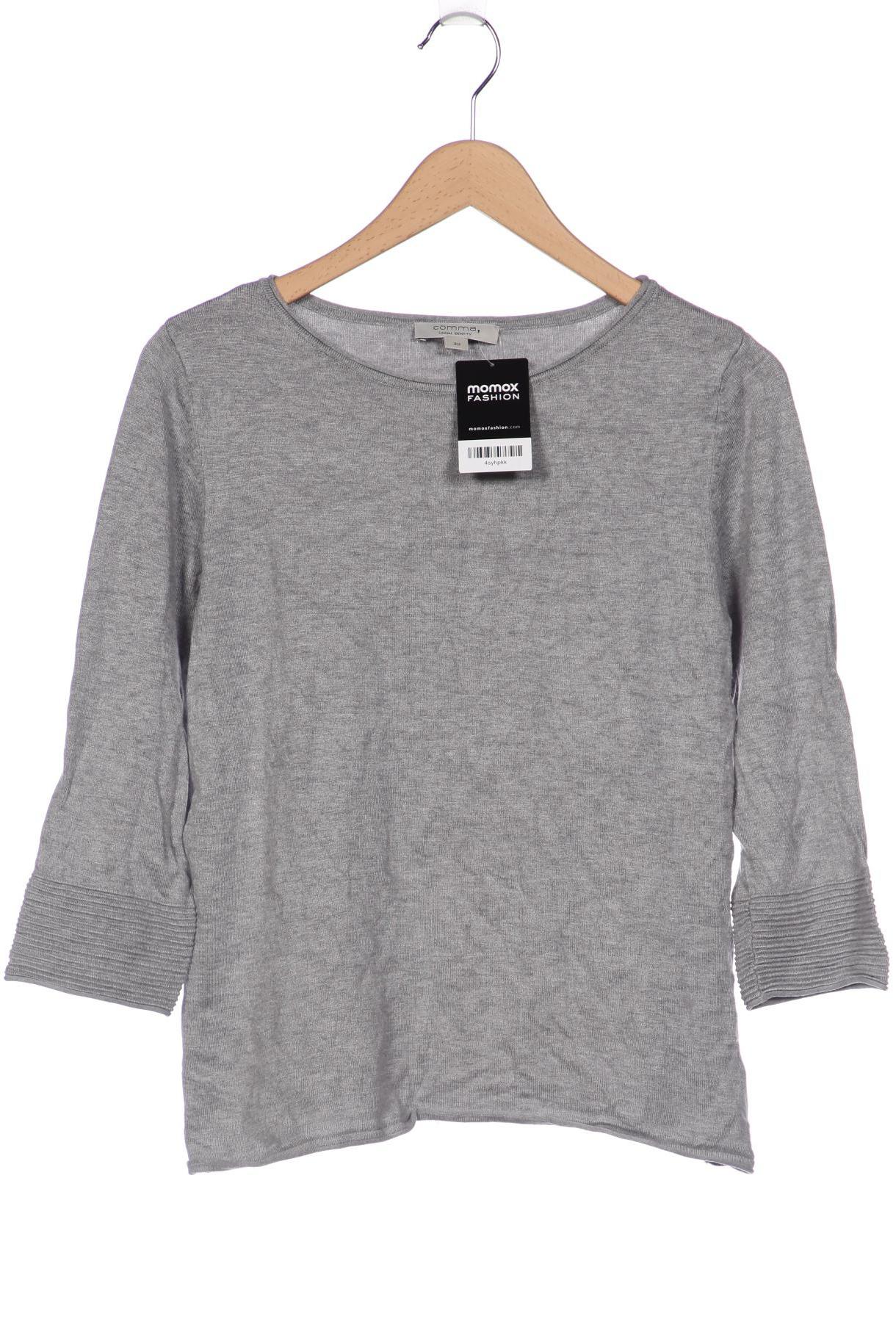 

Comma Damen Pullover, grau