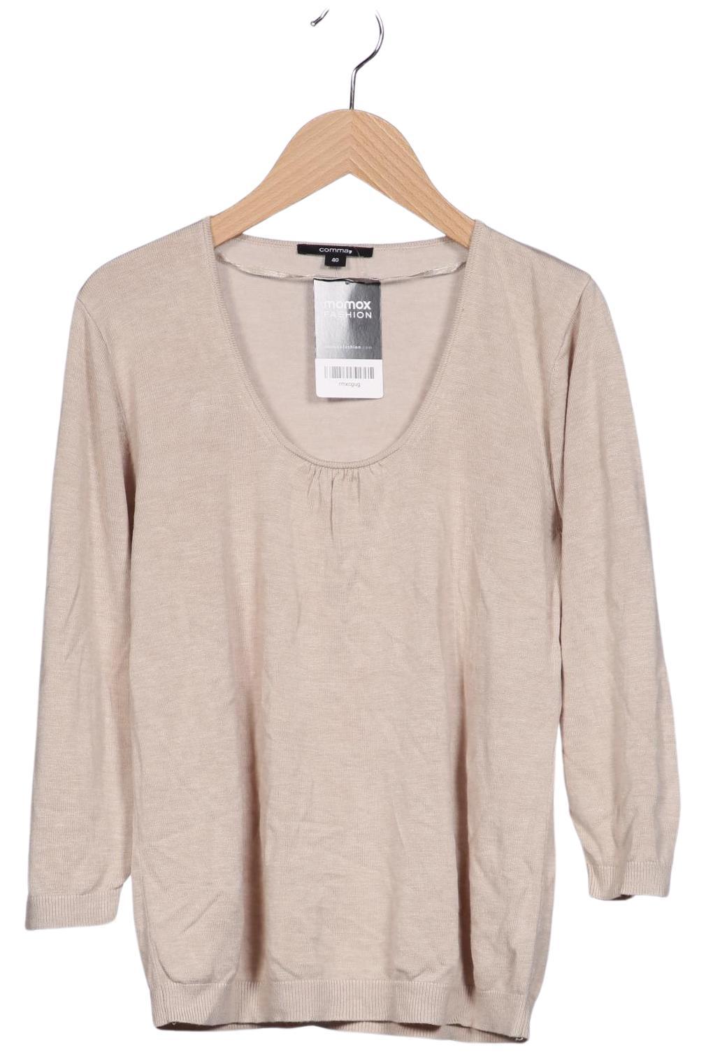 

Comma Damen Pullover, beige, Gr. 40