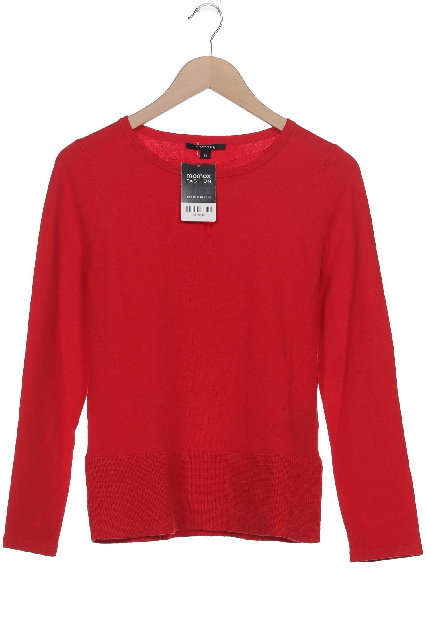 

Comma Damen Pullover, rot, Gr. 38