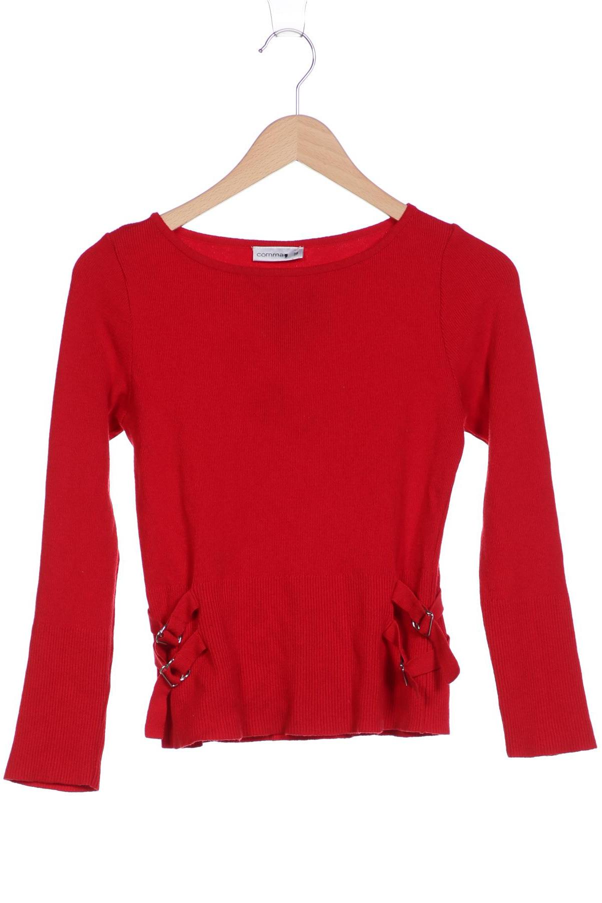 

Comma Damen Pullover, rot, Gr. 38