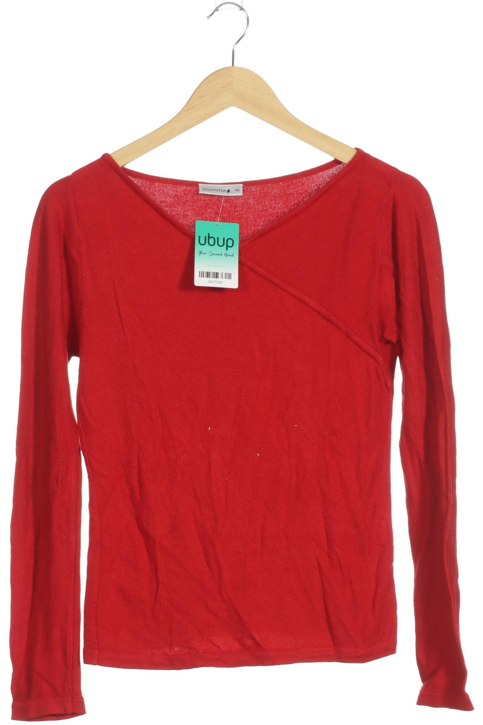 

Comma Damen Pullover, rot, Gr. 40