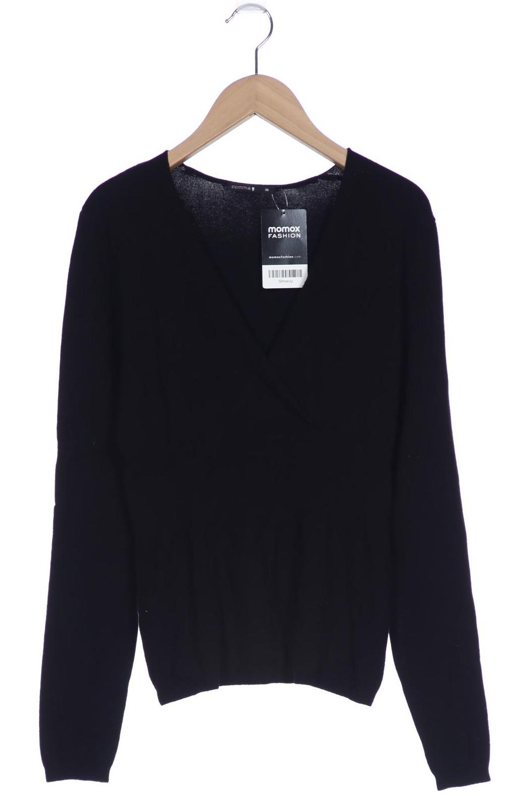 

Comma Damen Pullover, schwarz