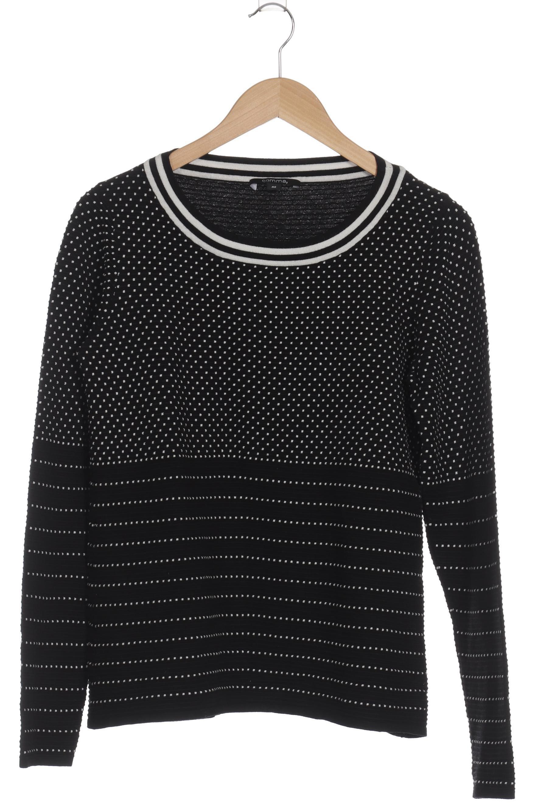 

Comma Damen Pullover, schwarz, Gr. 42