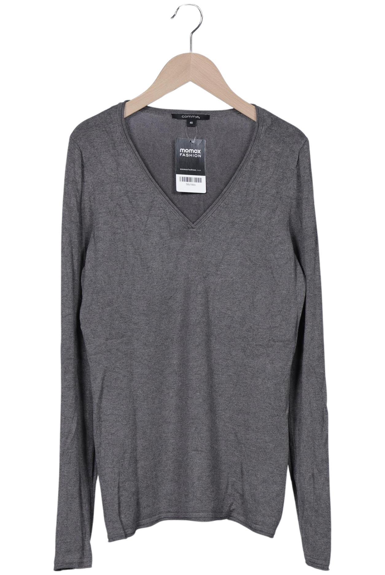

Comma Damen Pullover, grau, Gr. 40