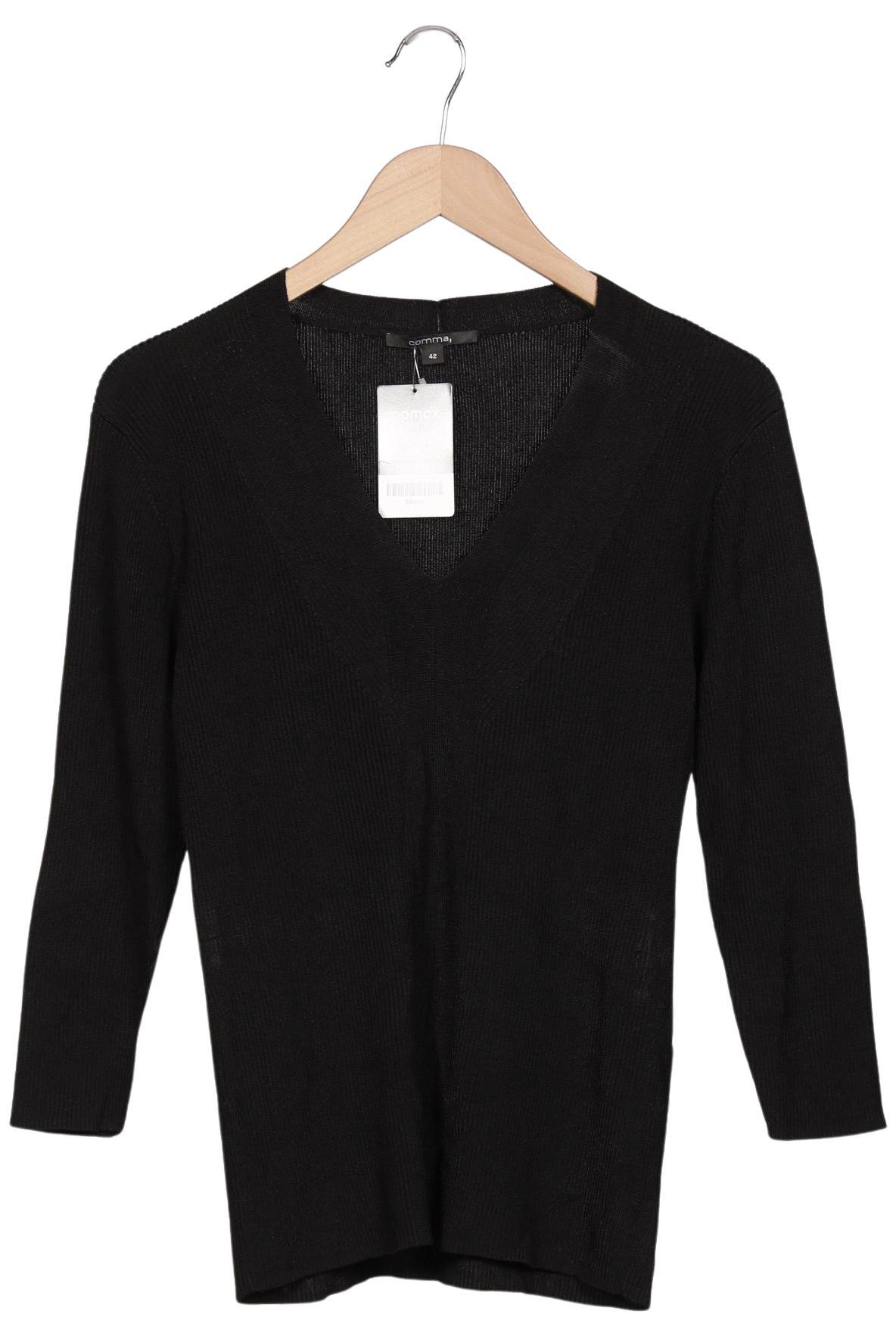 

Comma Damen Pullover, schwarz, Gr. 42