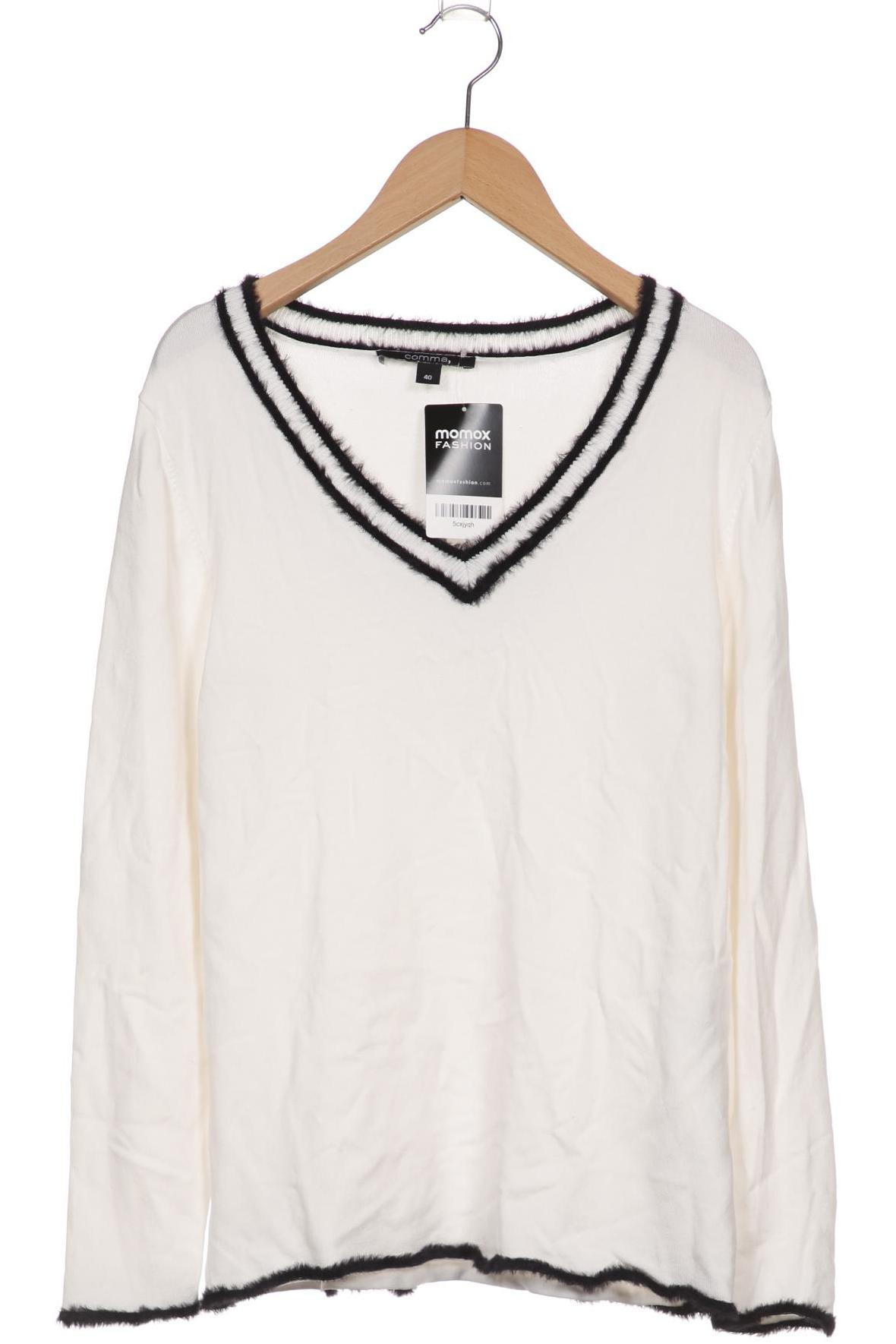 

Comma Damen Pullover, weiß, Gr. 40