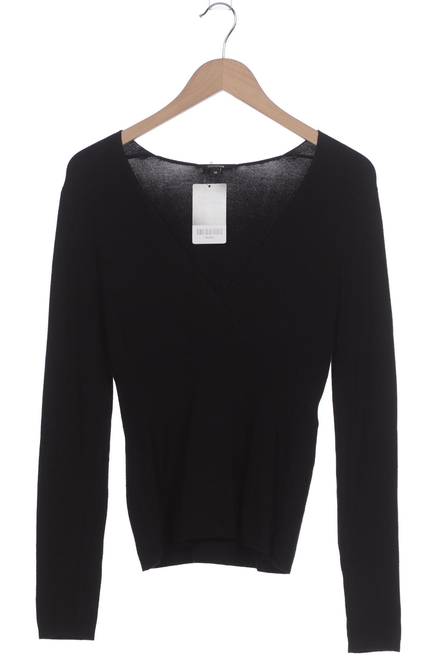 

Comma Damen Pullover, schwarz, Gr. 38