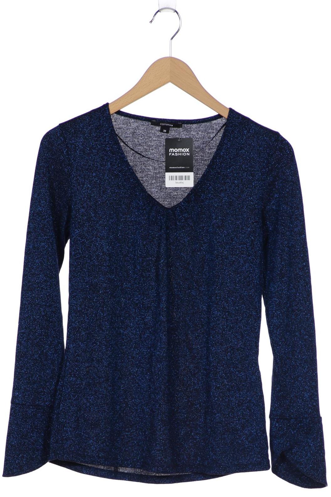 

Comma Damen Pullover, marineblau