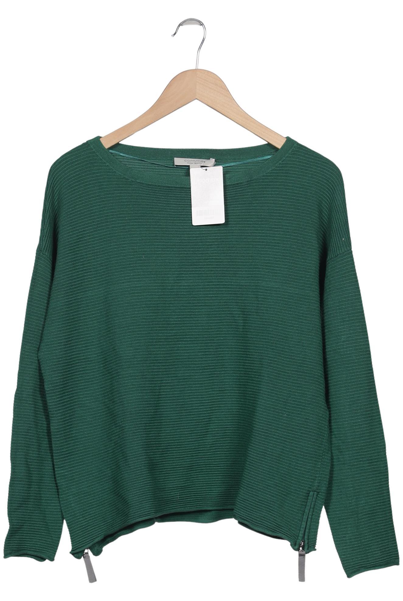 

Comma Damen Pullover, grün, Gr. 42
