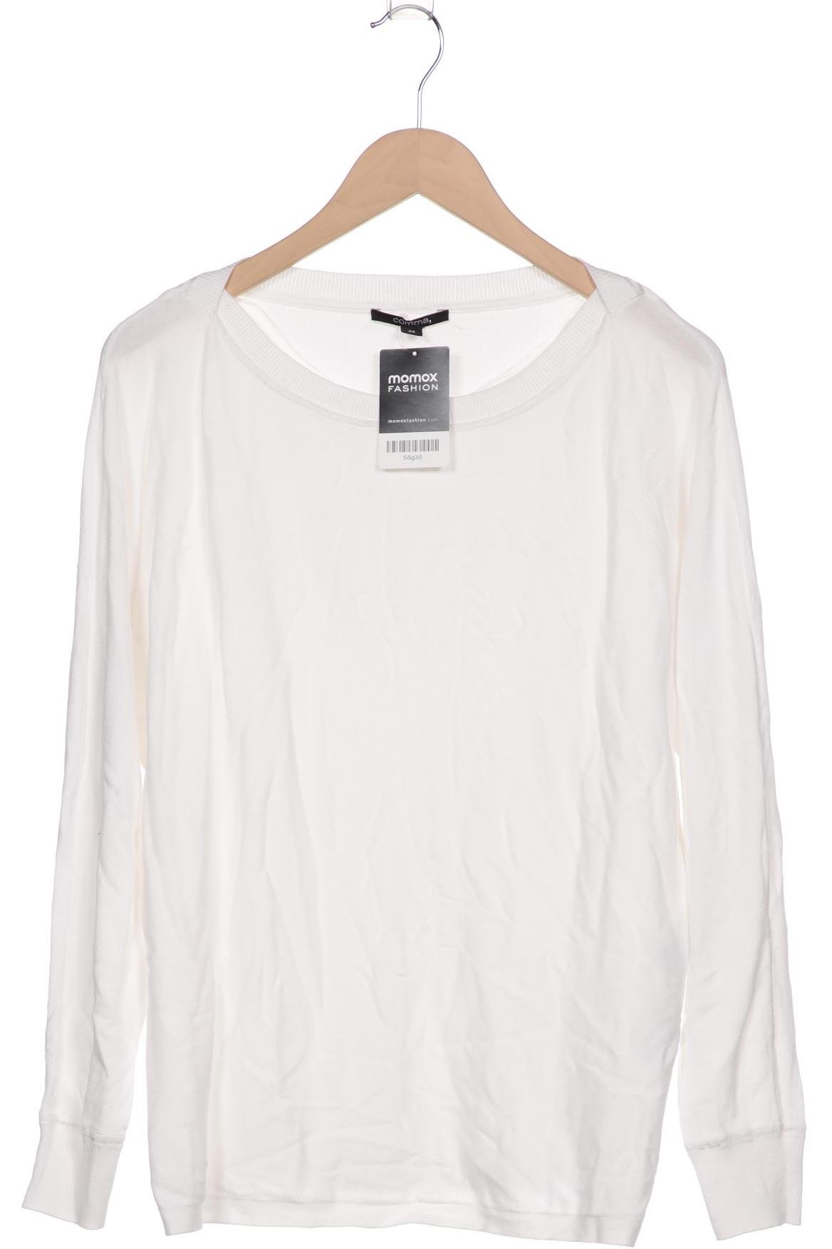 

Comma Damen Pullover, weiß
