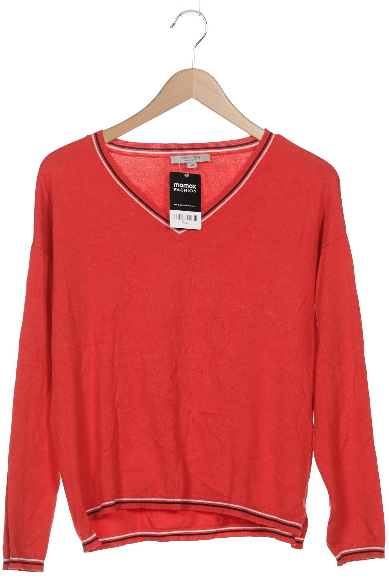 

Comma Damen Pullover, rot, Gr. 38
