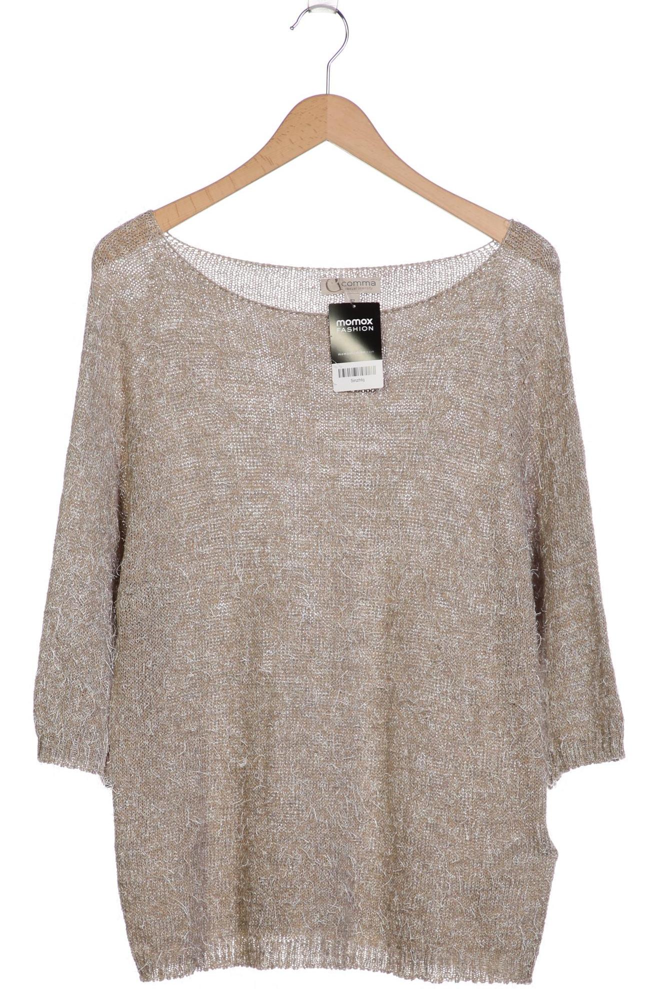 

Comma Damen Pullover, beige, Gr. 42