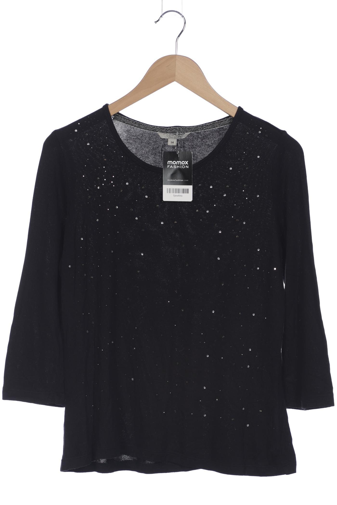 

Comma Damen Pullover, schwarz, Gr. 34