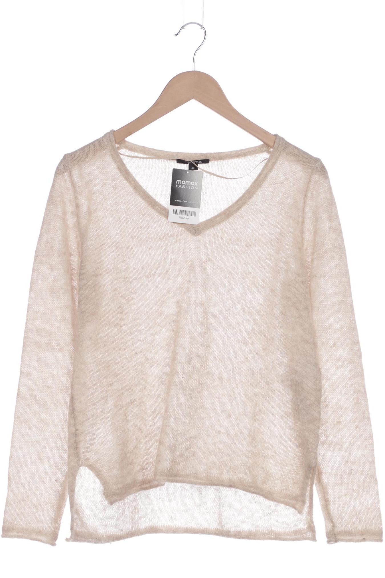 

Comma Damen Pullover, beige, Gr. 40