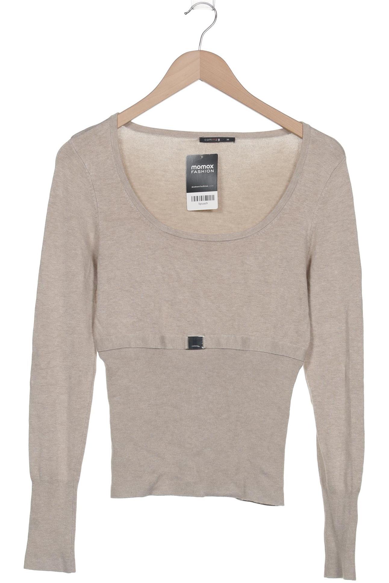 

Comma Damen Pullover, beige, Gr. 38